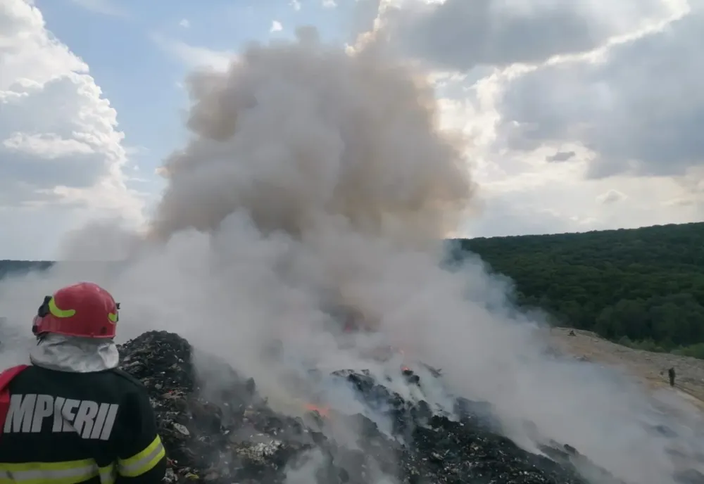 Prahova. Incendiul de la groapa de gunoi de la Boldești – Scăeni 