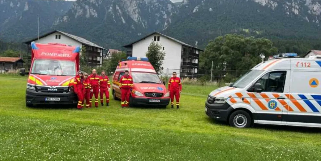 Alpiniști răniți în Bucegi / FOTO: ISU Prahova