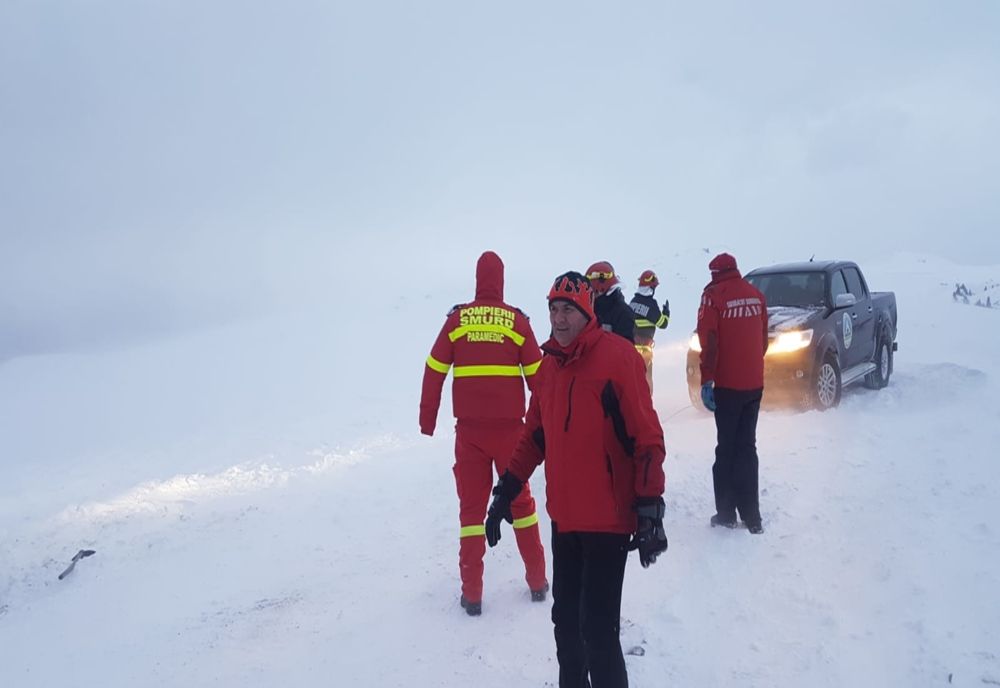 11 intervenții ale salvamontiștilor, în doar câteva ore, pe pârtiile din Sinaia