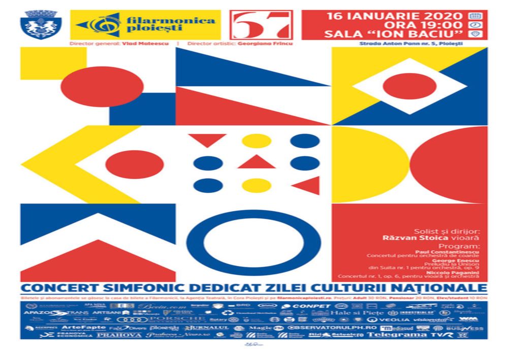 Răzvan Stoica și vioara sa Stradivarius, din nou pe scena Filarmonicii ploieștene