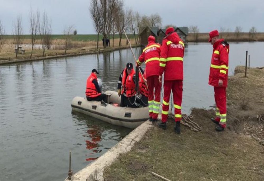 Bărbatul căutat într-o baltă de la Sălciile a fost găsit
