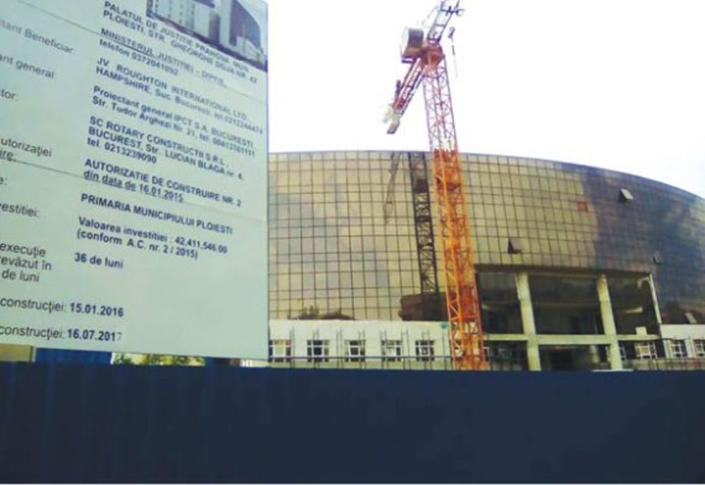 Palatul de Justiție din Ploiești va fi gata pe 30 mai 2020! Lucrările durează de aproape...25 de ani! 