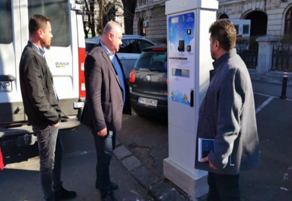 40 de parcometre noi în centrul Ploieştiului 