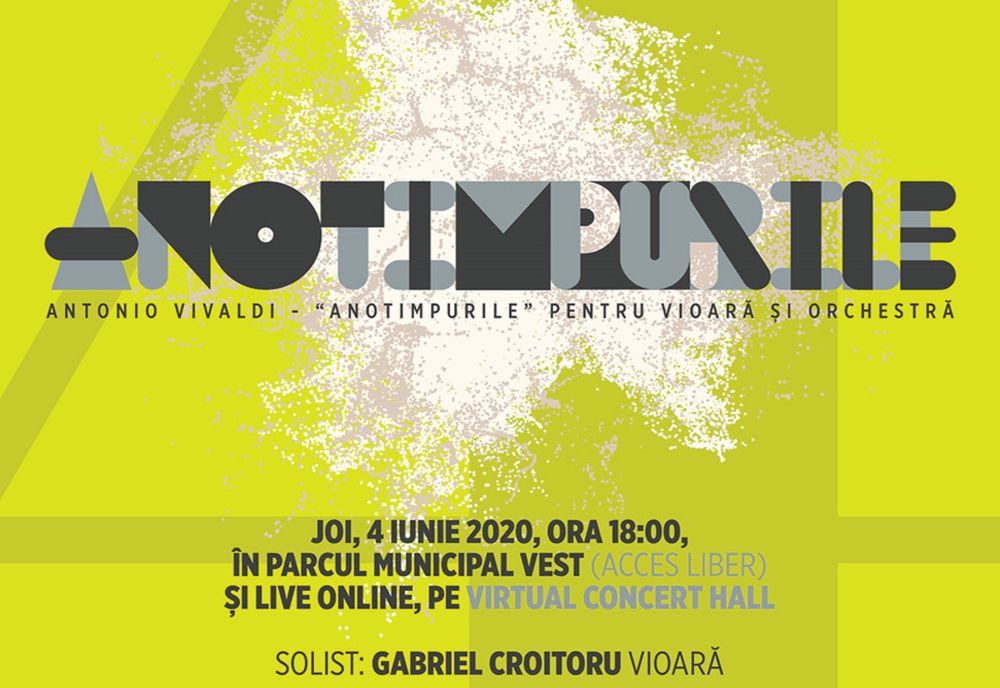 Concert simfonic în aer liber, în Parcul Municipal Vest din Ploieşti