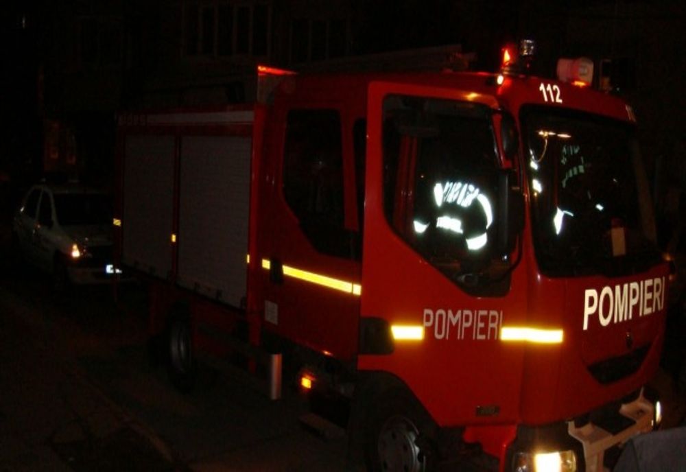 Incendiu la un supermarket din Ploiești