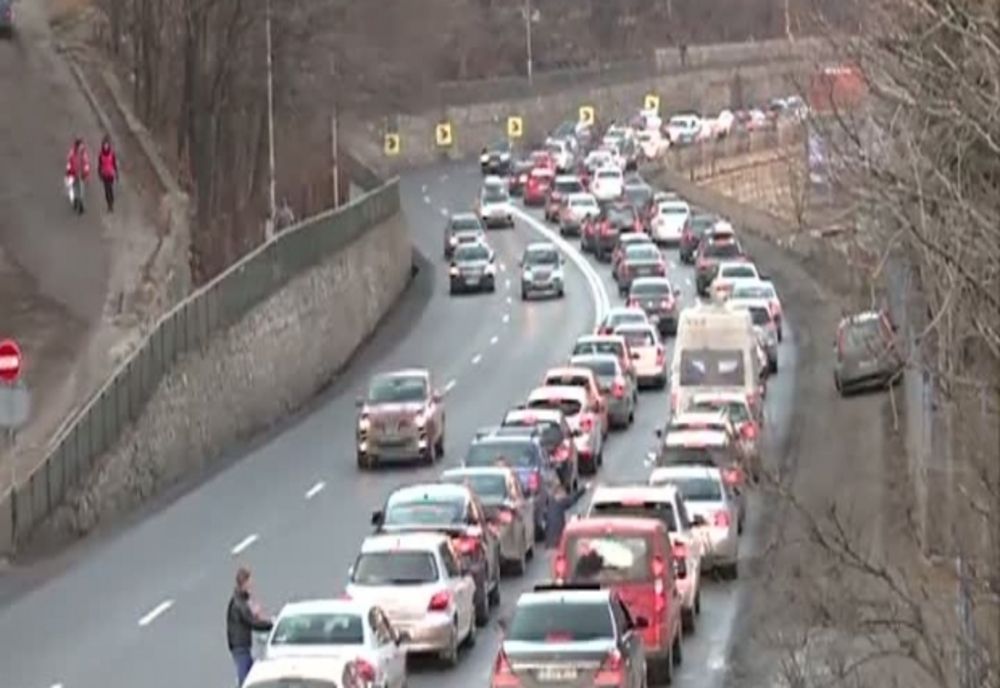 Trafic intens pe DN 1 Ploiești-Brașov