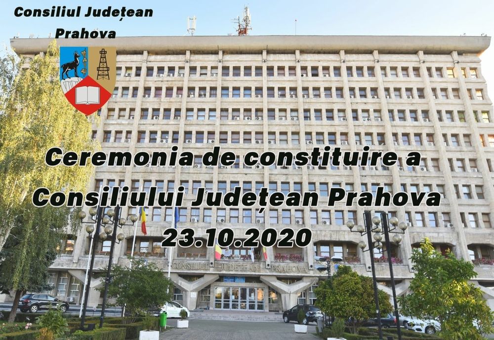 Consiliul Județean Prahova a fost constituit