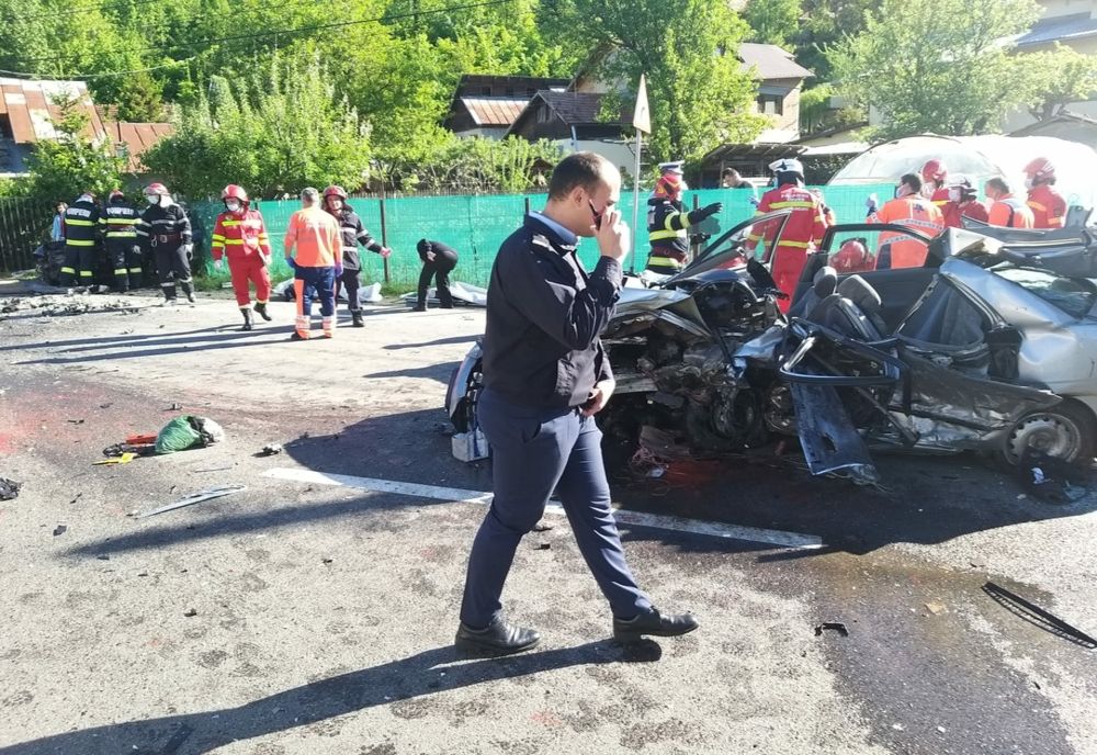 Cinci morți într-un accident produs marți dimineață, pe DN 1, la Nistorești