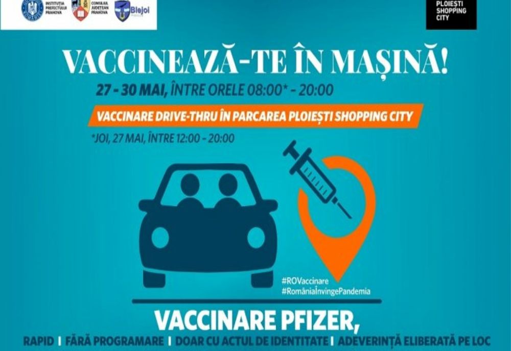 La Ploiești va funcționa primul centru drive-through din Prahova