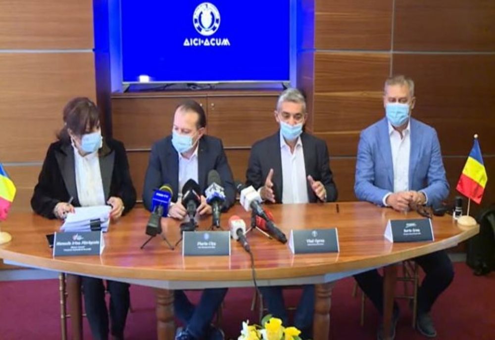 Premierul Florin Cîţu şi ministrul Raluca Turcan, în vizite oficiale în Prahova