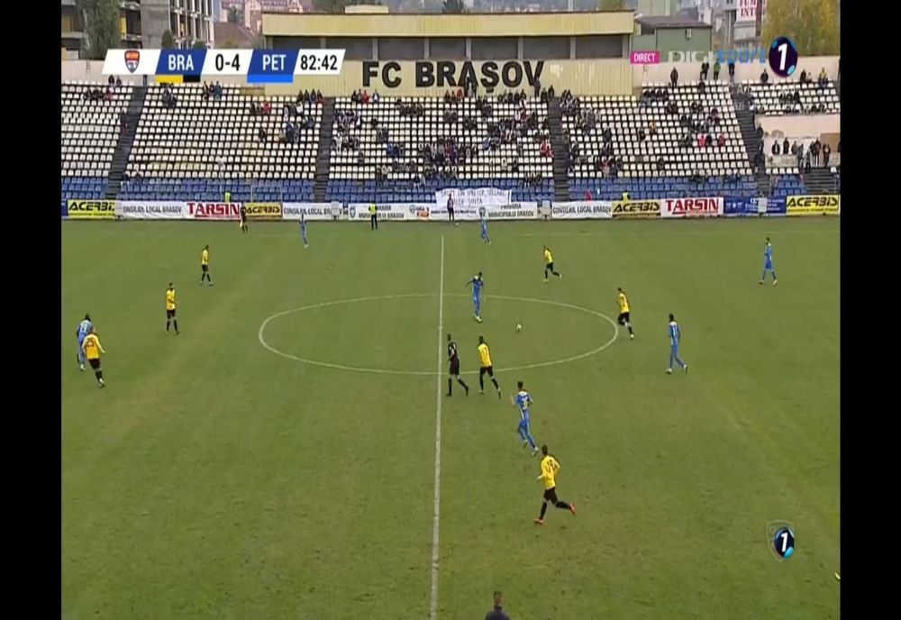 FC Brașov - Petrolul 0-4