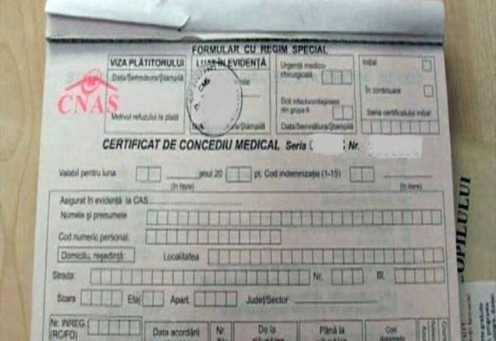 CAS Prahova: Noi precizări cu privire la concediul medical în caz de carantină