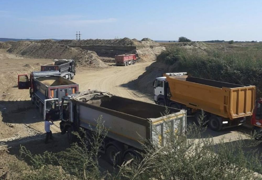 Controale la balastierele din Prahova. Amenzi în valoare de 75.000 de lei 