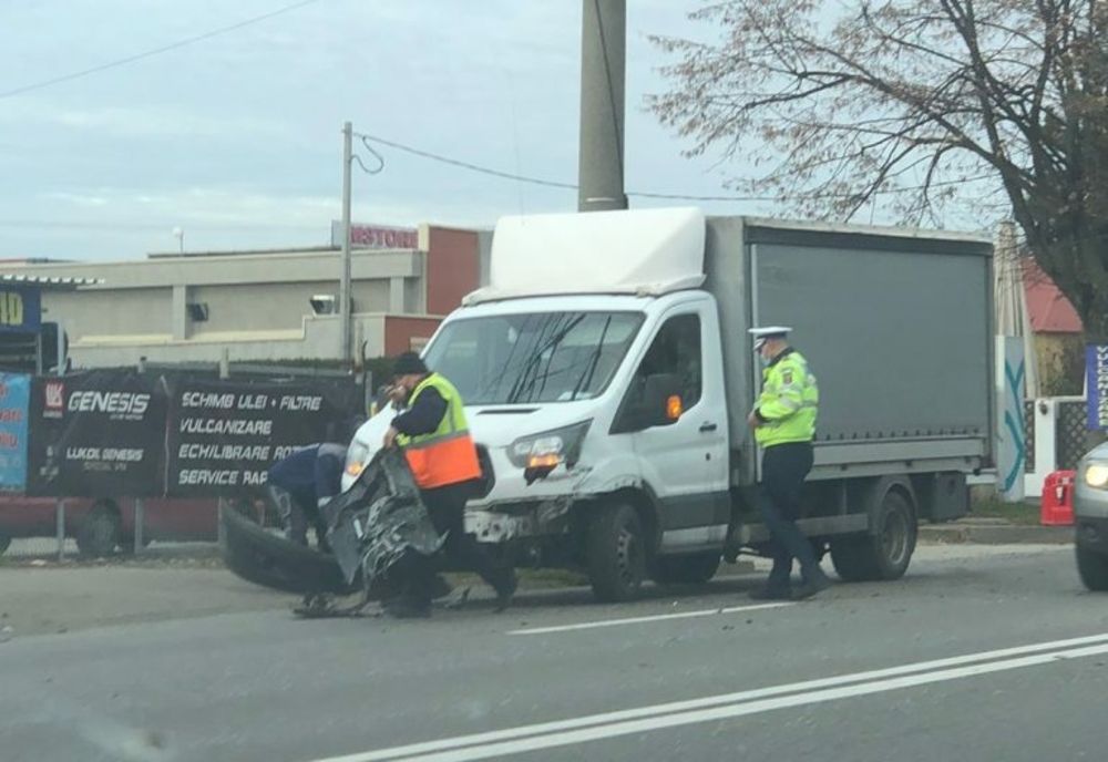 Accident pe DJ 101L, de la ieșire din Ploiești spre Blejoi