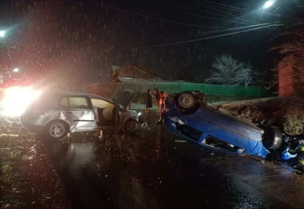 Șoferul fugit după accidentul din Măneciu, județul Prahova, a fost prins. Era beat şi nu avea permis