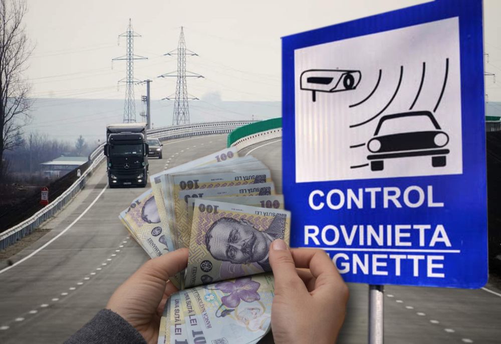 S-au mărit amenzile. Cât este sancțiunea pentru neplata rovinietei în 2023