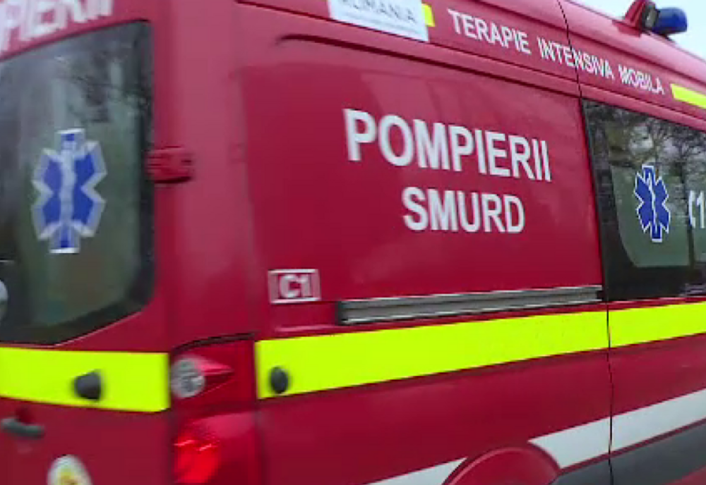 Bătrână salvată după o explozie într-un apartament la Mizil