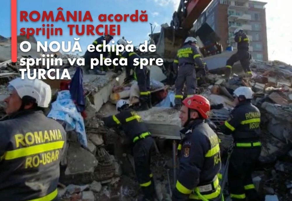 O echipă de salvatori de la ISU-BIF pleacă în Turcia