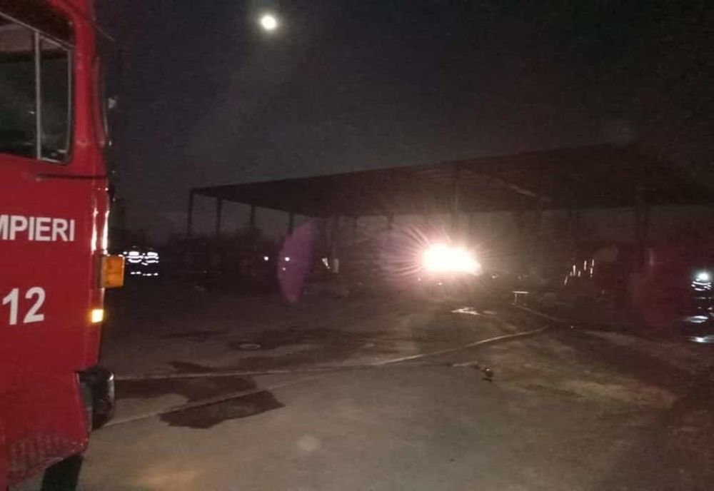 Garda de Mediu Prahova, verificări după incendiul de la depozitul de deşeuri periculoase și nepericuloase