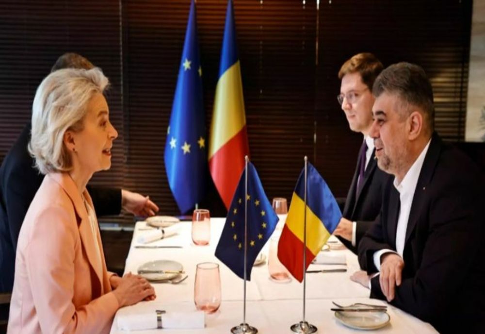 Marcel Ciolacu, după întrevederea cu șefa CE, Ursula von der Leyen: "Am discutat despre aderarea completă la spațiul Schengen"