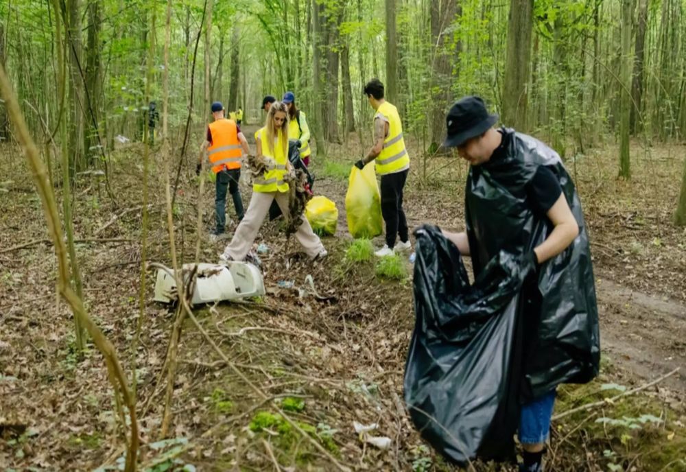 Gesturi simple care contează pentru un viitor mai bun. Peste 15 tone de deșeuri colectate în cadrul campaniei de ecologizare a BAT România în pădurea Plopeni, județul Prahova