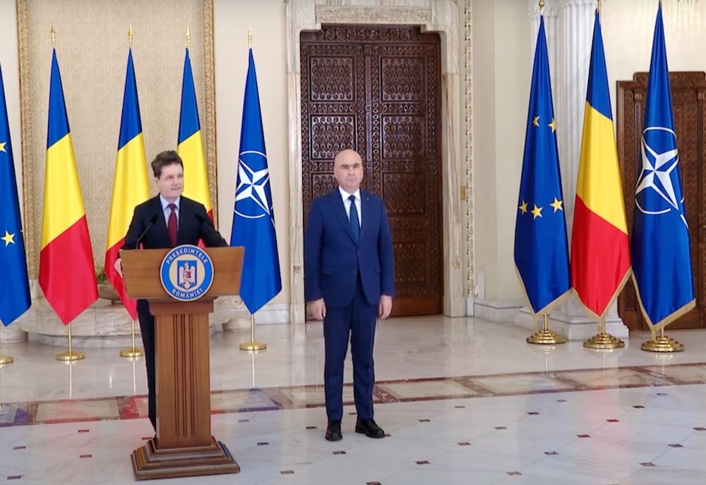 PREȘEDINTELE ROMÂNIEI, NICUȘOR DAN: ”ÎL DESEMNEZ PE DOMNUL ILIE BOLOJAN PRIM MINISTRU”