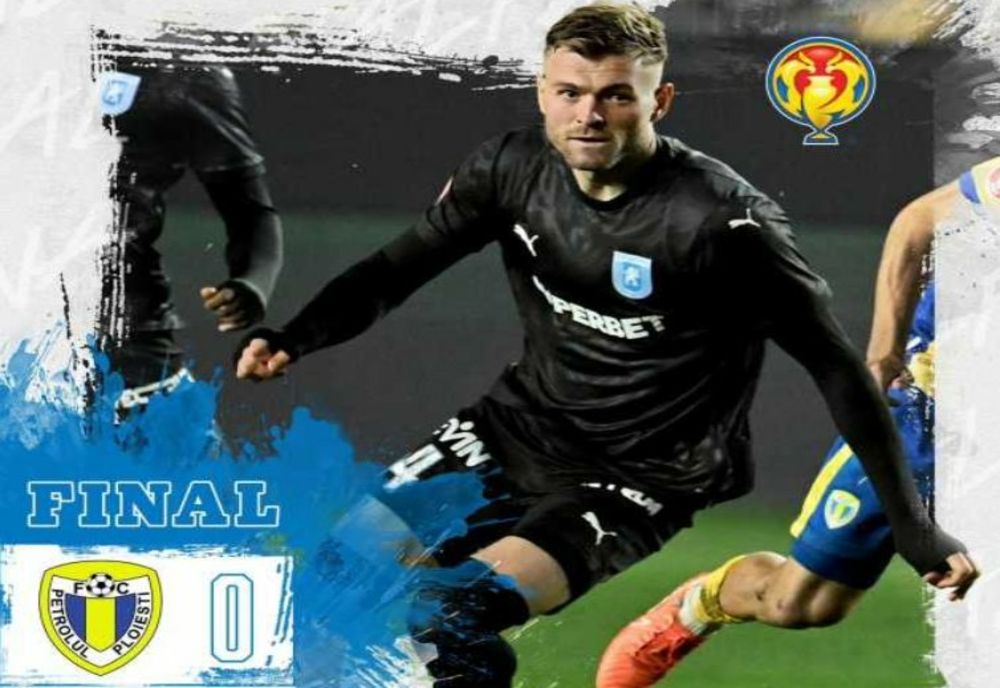 VIDEO Fotbal: Victorie clară pentru Universitatea Craiova în Cupa României, 4-0 cu Petrolul