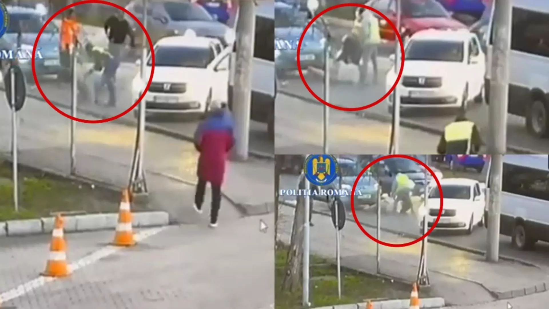 Bătaie ca-n codru pe un bulevard din Ploiești. Un bărbat de 46 de ani și doi adolescenți și-au împărțit pumni și picioare