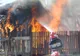 Incendiu puternic la Măgurele în Prahova! Trei locuințe au luat foc