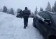 Strat de zăpadă şi circulaţie în condiţii de iarnă, pe drumurile naţionale din judeţul Prahova
