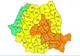 Două coduri galbene și unul portocaliu de ploi torențiale, vijelii și grindină!