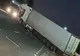 Accident pe DN 1B. Un TIR a avariat două garduri, o mașină parcată și un branșament de gaze- VIDEO