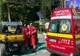 ATV răsturnat într-o răpă la Azuga. Un bărbat și un copil de 3 ani au fost răniți