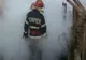Incendiu în apropierea Spitalului de Pediatrie Ploiești. O bătrână a fost rănită