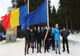 Tricolorul și drapelul României și UE, ridicate în Pasul Bratocea