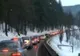 Aglomerație pe DN1 în zona stațiunilor montane