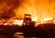 Prahova. Incendiu violent la o fabrică de cherestea din Filipeştii de Târg