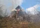 Prahova. Incendiu la Telega. Imagini cu intervenția pompierilor 