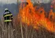 Incendii de vegetație uscată la Drăgănești, Dumbrăvești și Iordăcheanu