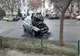 Prahova. Autoturism în flăcări pe strada Mihai Bravu din Ploiești