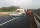 Patru persoane rănite într-un accident pe A3. Traficul este deviat