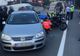 FOTO| Motociclistă rănită într-un accident rutier produs la Bușteni