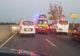 Accident la Movila Vulpii! Sunt implicate un microbuz și două autoutilitare, cu 10 persoane