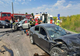 ACCIDENT GRAV PE CENTURA DE EST A PLOIEȘTIULUI. TREI AUTOTURISME IMPLICATE, O PERSOANĂ ÎN STARE DE INCONȘTIENȚĂ 